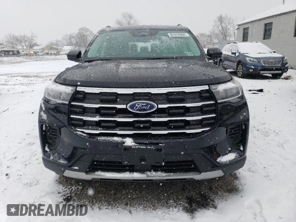 2025 Ford Explorer Active with VIN 1FMUK8DH4SGA45782, listed as a Copart auction lot 87474304 with 1,341 mi miles and Salvage Title. Bid and sale history available at carsss.com. Image 5.