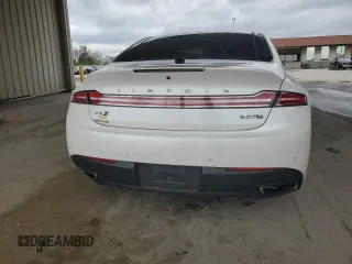 2016 Lincoln MKZ with VIN 3LN6L2J9XGR615607, listed as a Copart auction lot 53950915 with 100,368 mi miles and Salvage Title. Bid and sale history available at DreamBid. Image 6.