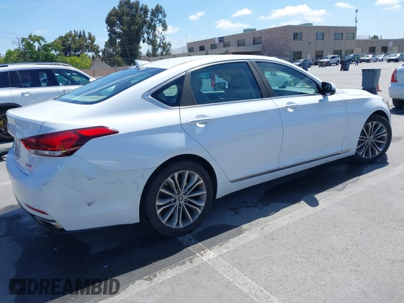 2016 Hyundai Genesis 3.8L z VIN KMHGN4JE2GU120592, wystawiony jako IAAI lot #42314558 z przebiegiem 106 533 mil mil oraz . Historia ofert i sprzedaży dostępna na DreamBid. Obrazek 4.