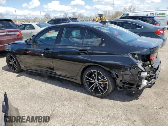 2022 BMW 3 Series 330i xDrive z VIN 3MW5R7J04N8C48281, wystawiony jako Copart lot #53511495 z przebiegiem 24 542 mil mil oraz Czysty tytuł • Clean title. Historia ofert i sprzedaży dostępna na DreamBid. Obrazek 2.