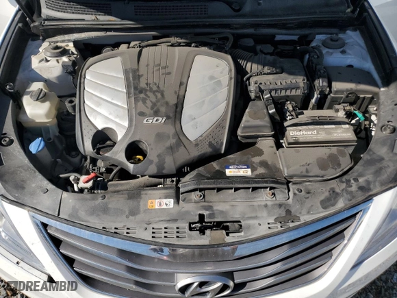2015 Hyundai Azera Limited with VIN KMHFH4JG8FA453836, listed as a Copart auction lot 87314584 with 121,784 mi miles and Salvage Title. Bid and sale history available at carsss.com. Image 12.