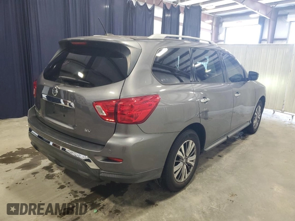 2018 Nissan Pathfinder SV with VIN 5N1DR2MNXJC644528, listed as a Copart auction lot 59804235 with 159,327 mi miles and Clean title. Bid and sale history available at DreamBid. Image 3.
