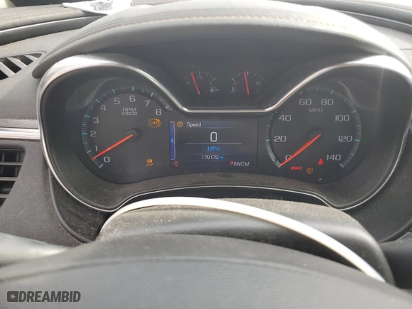 2014 Chevrolet Impala LTZ with VIN 1G1155S32EU121891, listed as a Copart auction lot 53575835 with 179,170 mi miles and Salvage Title. Bid and sale history available at carsss.com. Image 9.