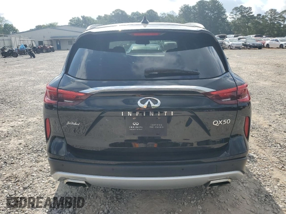 2021 Infiniti QX50 Luxe с VIN 3PCAJ5BA6MF106934, выставлен на аукционе Copart как лот 56293345 с пробегом 64 410 миль миль и Списание • Salvage title. История ставок и продаж доступна на DreamBid. Изображение 6.