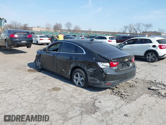 2016 Chevrolet Malibu LS z VIN 1G1ZB5STXGF172283, wystawiony jako IAAI lot #41785710 z przebiegiem 93 076 mil mil oraz . Historia ofert i sprzedaży dostępna na DreamBid. Obrazek 3.