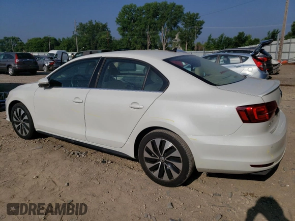 2015 Volkswagen Jetta Sedan Hybrid SEL Premium with VIN 3VW637AJXFM316204, listed as a Copart auction lot 55303853 with 100,746 mi miles. Bid and sale history available at carsss.com. Image 2.