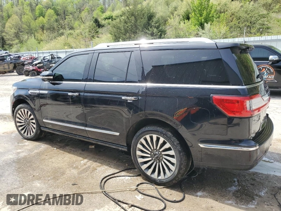 2019 Lincoln Navigator Reserve with VIN 5LMJJ2LT8KEL23973, listed as a Copart auction lot 46365205 with 0 mi miles and Salvage Title. Bid and sale history available at carsss.com. Image 2.