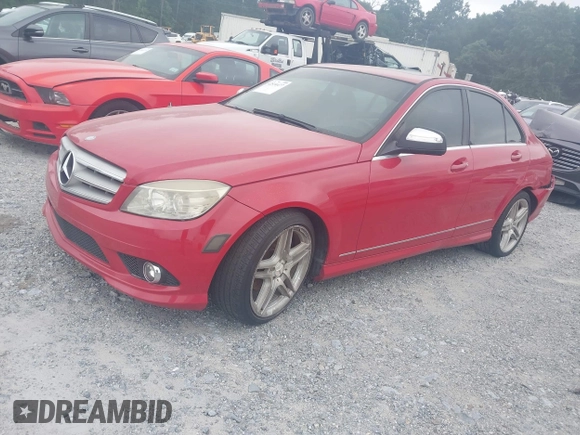 2009 Mercedes-Benz C 300 Sport z VIN WDDGF54X59R042583, wystawiony jako IAAI lot #42534477 z przebiegiem 180 228 mil mil oraz . Historia ofert i sprzedaży dostępna na DreamBid. Obrazek 2.