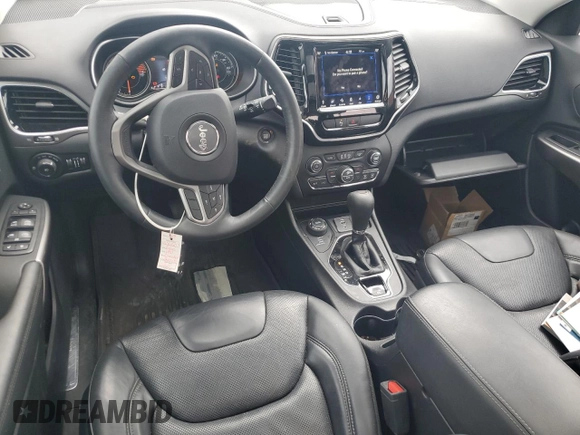 2019 Jeep Cherokee Limited with VIN 1C4PJMDX6KD122304, listed as a Copart auction lot 55560005 with 93,334 mi miles and Salvage Title. Bid and sale history available at DreamBid. Image 8.