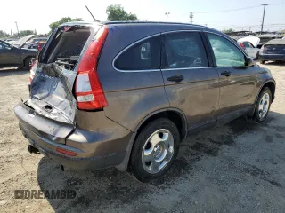 2010 Honda CR-V LX with VIN 5J6RE3H3XAL014202, listed as a Copart auction lot 62591285 with 166,706 mi miles and Salvage title. Bid and sale history available at DreamBid. Image 3.