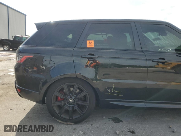 2020 Land Rover Range Rover Sport HST z VIN SALWS2RU6LA885026, wystawiony jako Copart lot #63451415 z przebiegiem 70 774 mil mil oraz Nie do naprawy • Non repairable. Historia ofert i sprzedaży dostępna na DreamBid. Obrazek 13.