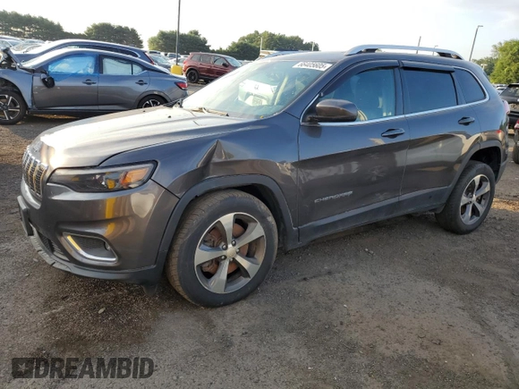 2019 Jeep Cherokee Limited с VIN 1C4PJMDN9KD150726, выставлен на аукционе Copart как лот 66405605 с пробегом 121 500 миль миль и Чистый • Clean title. История ставок и продаж доступна на DreamBid. Изображение 1.
