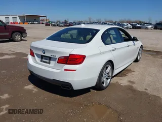 2013 BMW 5 Series 550i with VIN WBAFR9C5XDDX79916, listed as a IAAI auction lot 41776449 with 126,506 mi miles and . Bid and sale history available at carsss.com. Image 4.