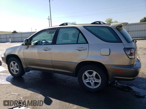 2001 Lexus RX 300 with VIN JTJHF10U910181642, listed as a Copart auction lot 52896115 with 187,019 mi miles and Salvage Title. Bid and sale history available at DreamBid. Image 2.