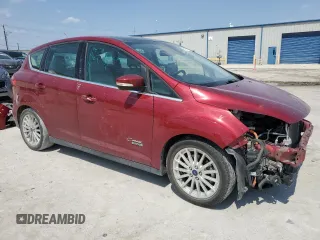2013 Ford C-Max Energi SEL with VIN 1FADP5CU9DL529563, listed as a Copart auction lot 62537274 with 81,627 mi miles and Salvage Title. Bid and sale history available at carsss.com. Image 4.