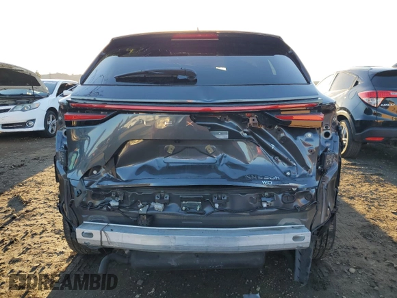 2023 Lexus NX with VIN 2T2GKCEZ5PC015106, listed as a Copart auction lot 44005985 with 21,168 mi miles and Salvage Title. Bid and sale history available at carsss.com. Image 6.