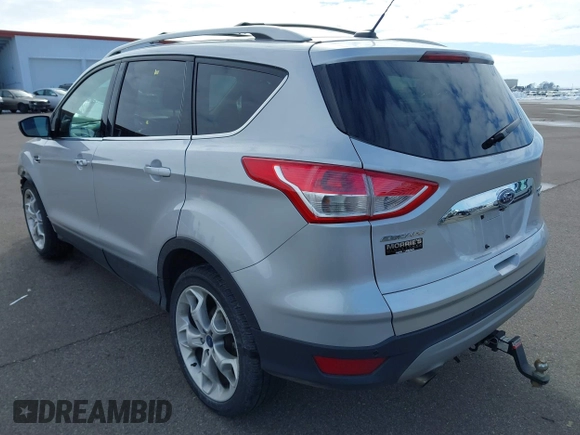 2015 Ford Escape Titanium with VIN 1FMCU9J97FUA05003, listed as a IAAI auction lot 41721214 with 51,644 mi miles. Bid and sale history available at carsss.com. Image 3.