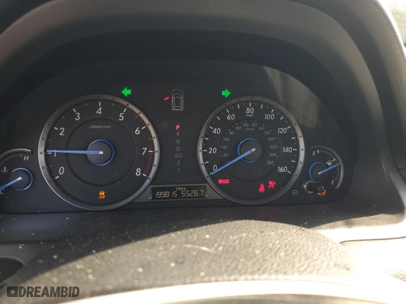 2010 Honda Accord Crosstour EX-L with VIN 5J6TF2H55AL004224, listed as a Copart auction lot 65570024 with 199,815 mi miles and Salvage Title. Bid and sale history available at carsss.com. Image 9.