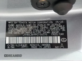 2024 Lexus UX with VIN JTHX6JBH9R2166376, listed as a Copart auction lot 85294644 with 6,173 mi miles and Salvage Title. Bid and sale history available at carsss.com. Image 16.