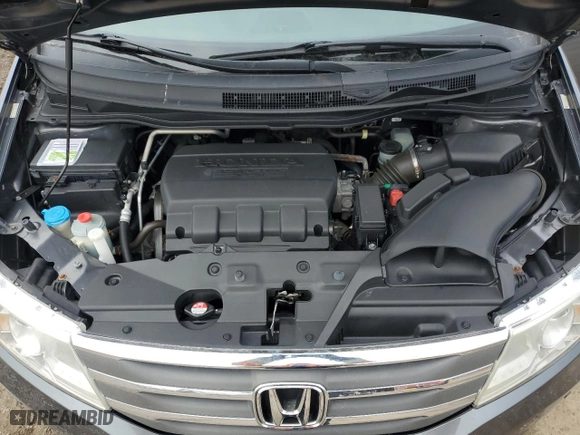 2012 Honda Odyssey EX-L with VIN 5FNRL5H61CB508181, listed as a Copart auction lot 52174205 with 203,763 mi miles and Salvage Title. Bid and sale history available at carsss.com. Image 12.