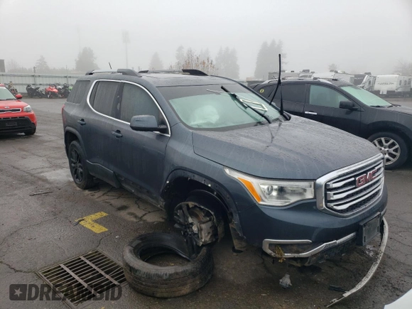 2019 GMC Acadia SLT with VIN 1GKKNULSXKZ130692, listed as a Copart auction lot 82699424 with Not Provided miles and Salvage Title. Bid and sale history available at DreamBid. Image 4.