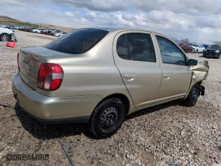 2000 Toyota ECHO with VIN JTDBT123XY0031281, listed as a Copart auction lot 51850585 with 160,831 mi miles and Salvage Title. Bid and sale history available at carsss.com. Image 3.