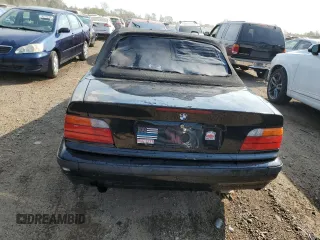 1998 BMW 3 Series 323ic with VIN WBABJ7321WEA17056, listed as a Copart auction lot 75431624 with 189,710 mi miles and Salvage Title. Bid and sale history available at carsss.com. Image 6.