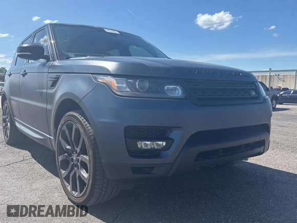 2016 Land Rover Range Rover Sport V8 Dynamic with VIN SALWR2EF7GA574309, listed as a Copart auction lot 55685005 with 142,160 mi miles and Clean Title. Bid and sale history available at carsss.com. Image 1.