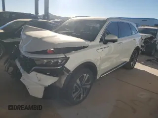 2023 Kia Sorento Hybrid SX Prestige with VIN KNDRMDLG7P5138756, listed as a Copart auction lot 88041315 with 35,986 mi miles and Salvage Title. Bid and sale history available at carsss.com. Image 1.