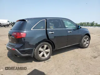 2011 Acura MDX with VIN 2HNYD2H29BH549312, listed as a Copart auction lot 59328825 with Not provided miles and Salvage title. Bid and sale history available at DreamBid. Image 3.