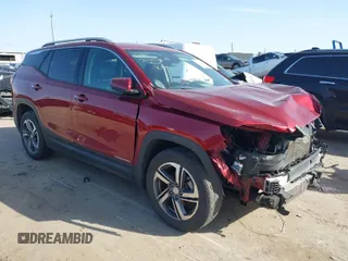 2021 GMC Terrain SLT z VIN 3GKALPEV5ML335308, wystawiony jako IAAI lot #41733059 z przebiegiem 96 314 mil mil oraz . Historia ofert i sprzedaży dostępna na DreamBid. Obrazek 1.