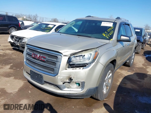 2014 GMC Acadia SLE with VIN 1GKKVPKD8EJ102039, listed as a IAAI auction lot 41764206 with 191,029 mi miles and . Bid and sale history available at carsss.com. Image 17.