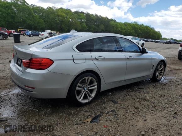 2016 BMW 4 Series 428i xDrive z VIN WBA4C9C52GG136035, wystawiony jako Copart lot #52501455 z przebiegiem 181 086 mil mil oraz Szkoda całkowita • Salvage title. Historia ofert i sprzedaży dostępna na DreamBid. Obrazek 3.