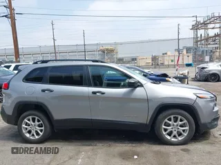 2016 Jeep Cherokee Sport with VIN 1C4PJLAB2GW324331, listed as a IAAI auction lot 42432937 with 50,270 mi miles and . Bid and sale history available at DreamBid. Image 13.