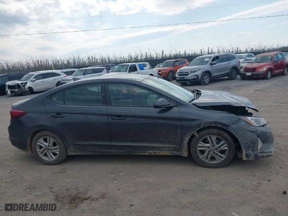 2020 Hyundai Elantra SEL with VIN 5NPD84LF9LH583368, listed as a IAAI auction lot 41847675 with 110,677 mi miles. Bid and sale history available at carsss.com. Image 13.