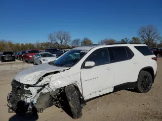 2022 Chevrolet Traverse RS with VIN 1GNEVJKW4NJ188724, listed as a Copart auction lot 80126094 with 46,791 mi miles and Salvage title. Bid and sale history available at DreamBid. Image 1.