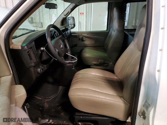 2008 Chevrolet Express Cargo Van with VIN 1GCFG15X181160380, listed as a Copart auction lot 37428274 with 244,314 mi miles and Salvage Title. Bid and sale history available at carsss.com. Image 7.