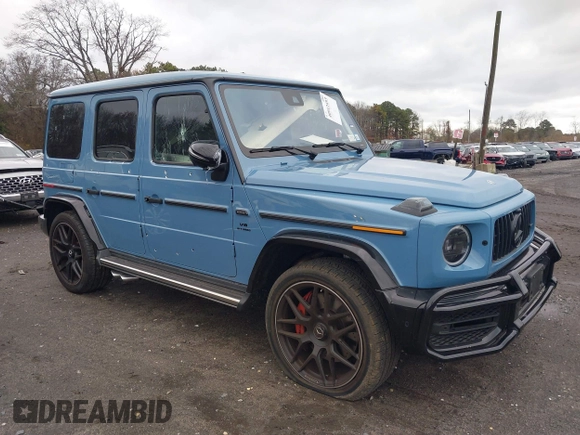 2023 Mercedes-Benz G with VIN W1NYC7HJ9PX480095, listed as a IAAI auction lot 40912493 with 5,055 mi miles. Bid and sale history available at carsss.com. Image 6.