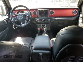 2020 Jeep Wrangler Unlimited Rubicon z VIN 1C4HJXFN3LW342670, wystawiony jako Copart lot #55022415 z przebiegiem 19 569 mil mil oraz Szkoda całkowita • Salvage title. Historia ofert i sprzedaży dostępna na DreamBid. Obrazek 8.