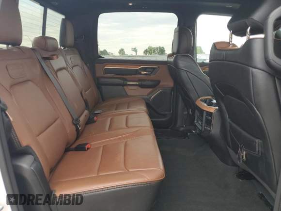2023 Ram 1500 Longhorn with VIN 1C6SRFKT6PN549473, listed as a Copart auction lot 54166445 with 45,676 mi miles and Salvage title. Bid and sale history available at DreamBid. Image 10.