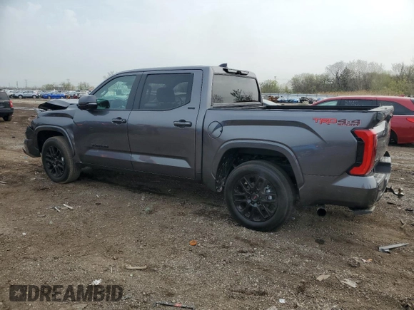 2024 Toyota Tundra SR5 with VIN 5TFLA5DB8RX225497, listed as a Copart auction lot 54444545 with 6,092 mi miles and Salvage title. Bid and sale history available at DreamBid. Image 2.