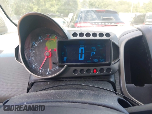 2012 Chevrolet Sonic LT with VIN 1G1JC6SH6C4168488, listed as a IAAI auction lot 42308645 with 136,720 mi miles and . Bid and sale history available at DreamBid. Image 16.