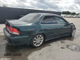 1998 Honda Accord EX with VIN 1HGCG5554WA254227, listed as a Copart auction lot 59341155 with 198,225 mi miles and Salvage title. Bid and sale history available at DreamBid. Image 3.