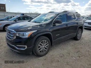 2018 GMC Acadia SLE with VIN 1GKKNLLS4JZ108275, listed as a Copart auction lot 49986125 with 100,457 mi miles and Salvage Title. Bid and sale history available at DreamBid. Image 1.