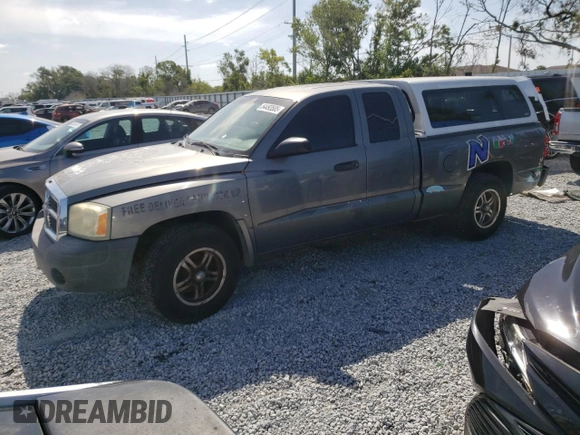2007 Dodge Dakota ST with VIN 1D7HE22K67S117844, listed as a Copart auction lot 54493505 with 160,180 mi miles and Clean Title. Bid and sale history available at DreamBid. Image 1.