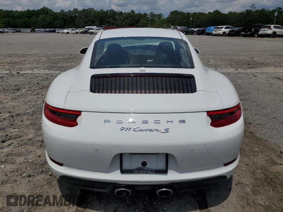 2019 Porsche 911 Carrera S with VIN WP0AB2A95KS114235, listed as a Copart auction lot 53480114 with 43,488 mi miles and Salvage Title. Bid and sale history available at DreamBid. Image 6.