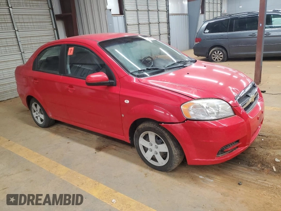 2007 Chevrolet Aveo LS z VIN KL1TD566X7B168714, wystawiony jako Copart lot #47942785 z przebiegiem 116 010 mil mil oraz Szkody całkowita. Historia ofert i sprzedaży dostępna na DreamBid. Obrazek 4.