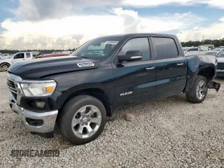 2019 Ram 1500 Big Horn with VIN 1C6SRFFT4KN644925, listed as a Copart auction lot 62565955 with 127,531 mi miles and Salvage title. Bid and sale history available at DreamBid. Image 1.