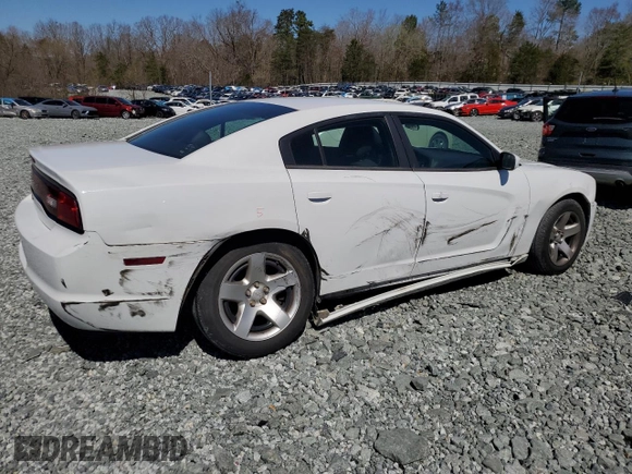 2014 Dodge Charger Police with VIN 2C3CDXAT1EH146630, listed as a Copart auction lot 49868615 with 119,327 mi miles and Salvage Title. Bid and sale history available at carsss.com. Image 3.