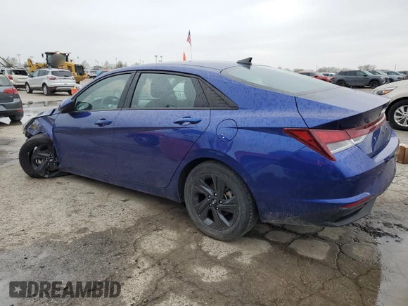 2023 Hyundai Elantra SEL with VIN 5NPLM4AG7PH104440, listed as a Copart auction lot 51312325 with 51,808 mi miles and Non Repairable. Bid and sale history available at DreamBid. Image 2.